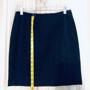 Banana republic black mini skirt